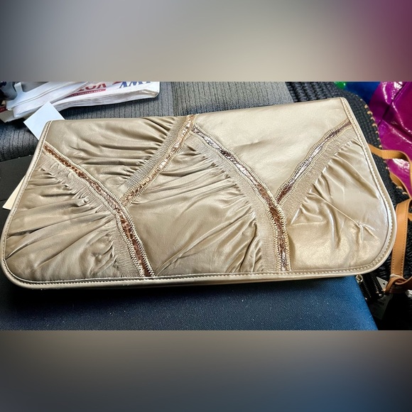 Caprice Snake Skin Clutch Hand Bag Purse NWT - Picture 1 of 5